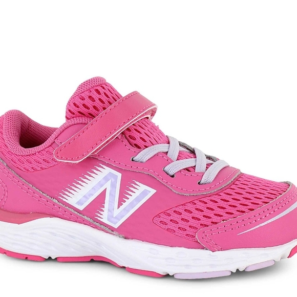 New Balance 680v6 Hook And Loop Pink Running Shoes - Size 11.5 - Picture 1 of 7